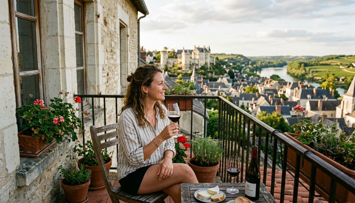 Chinon autrement : redécouvrir la ville depuis un gîte à Chinon